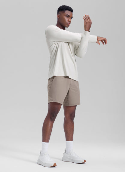 Workout Quick Dry Linerless Pocket Short  7"