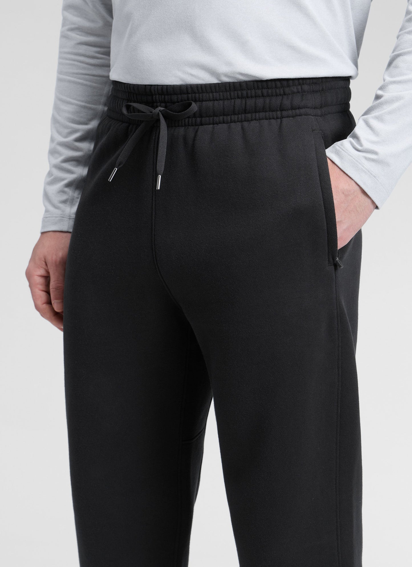 Fleece Lined Zipper Pocket Sweatpant 30"