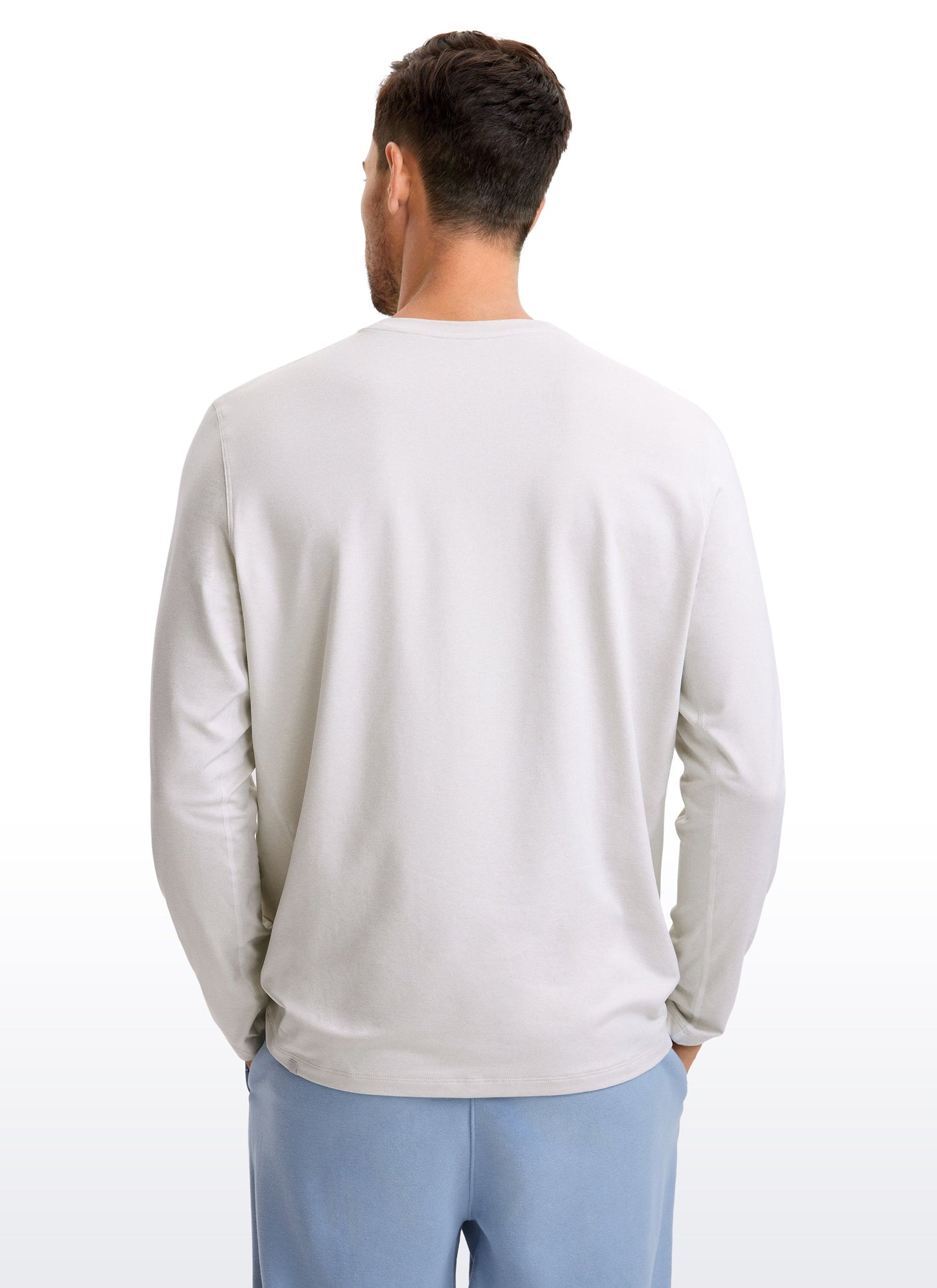 Cloud Jersey Crewneck Long Sleeve Shirts
