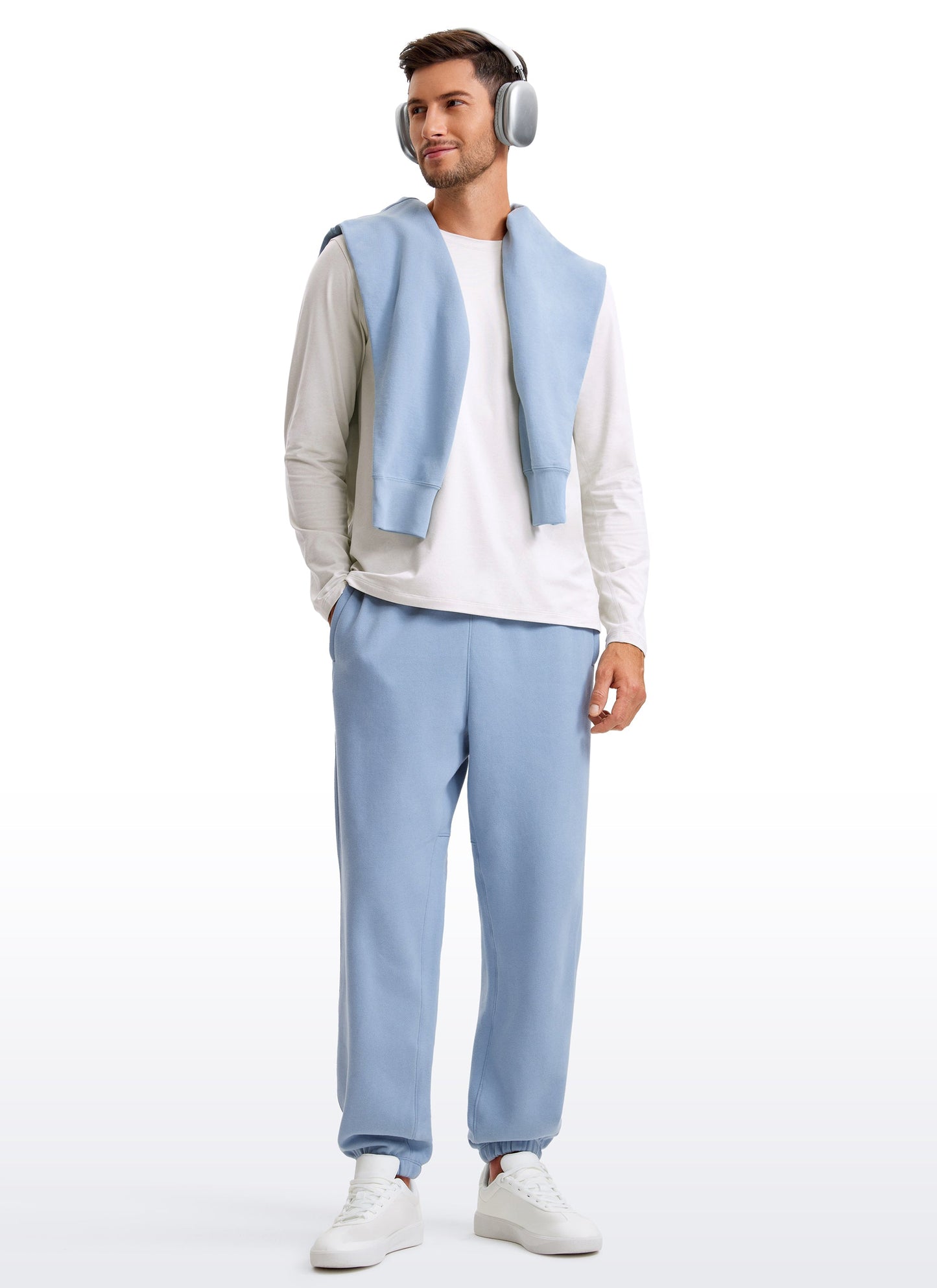 Cloud Jersey Crewneck Long Sleeve Shirts