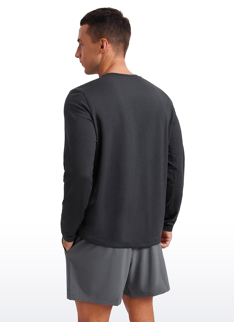 Cloud Jersey Crewneck Long Sleeve Shirts