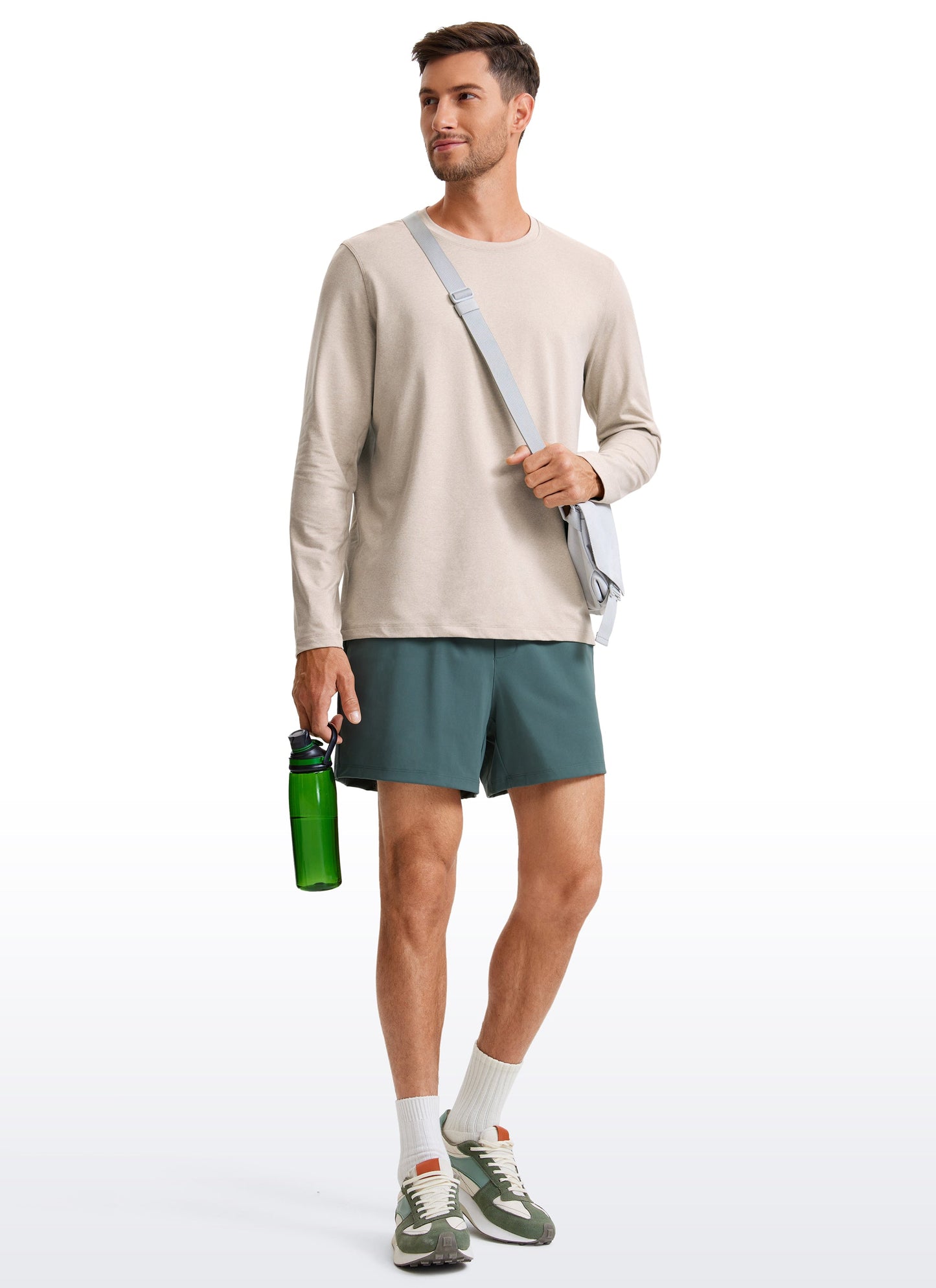 Cloud Jersey Crewneck Long Sleeve Shirts