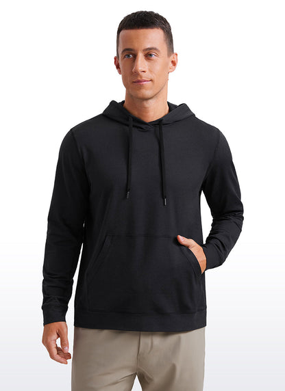 Cloud Jersey Pullover Hoodie Long Sleeve with Pocket