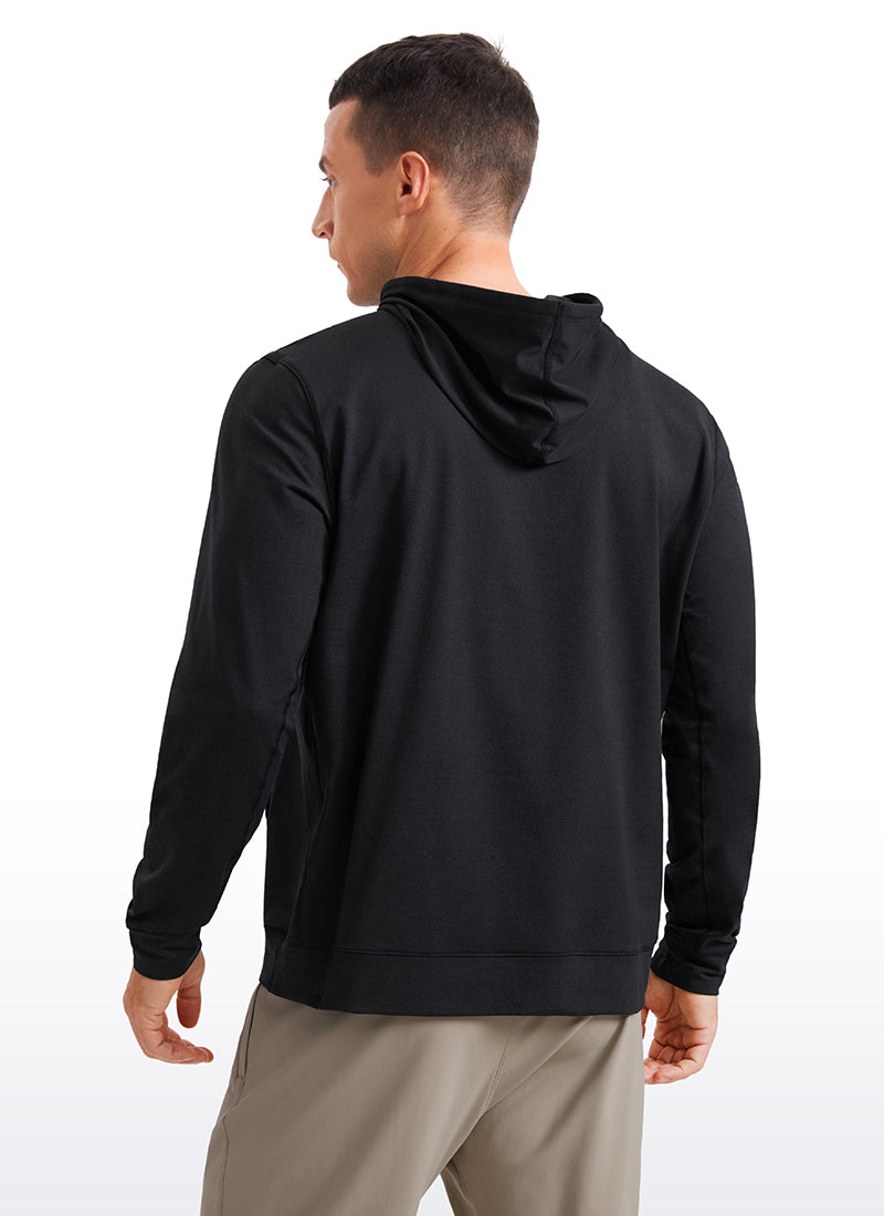 Cloud Jersey Pullover Hoodie Long Sleeve with Pocket