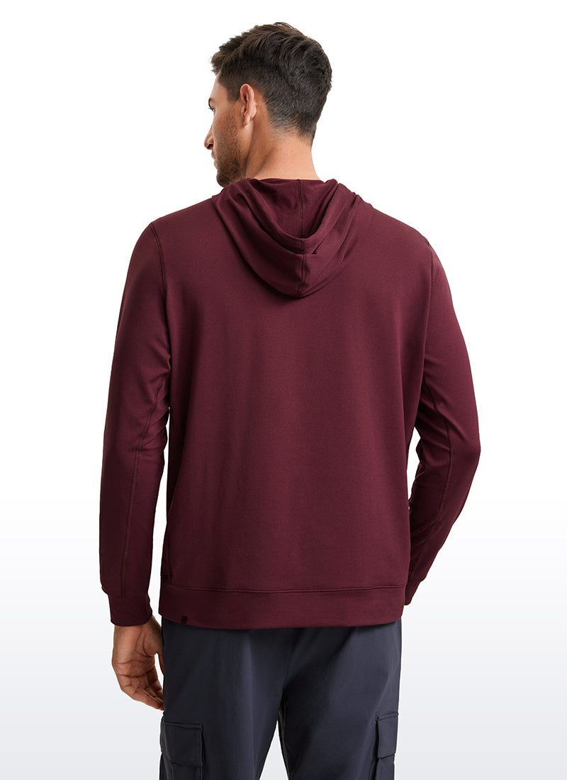 Cloud Jersey Pullover Hoodie Long Sleeve with Pocket