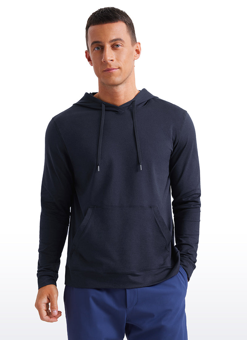 Cloud Jersey Pullover Hoodie Long Sleeve with Pocket