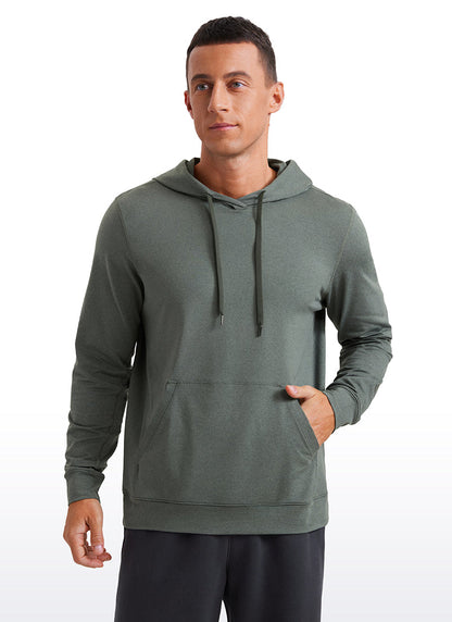 Cloud Jersey Pullover Hoodie Long Sleeve with Pocket
