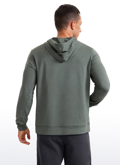 Cloud Jersey Pullover Hoodie Long Sleeve with Pocket