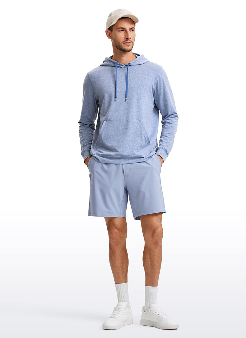 Cloud Jersey Pullover Hoodie Long Sleeve with Pocket