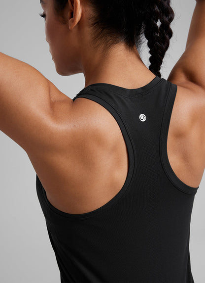 Seamless Racerback Scoop Neck Tank