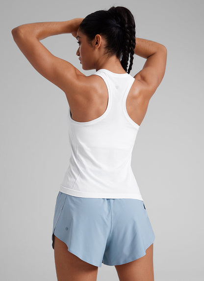 Seamless Racerback Scoop Neck Tank