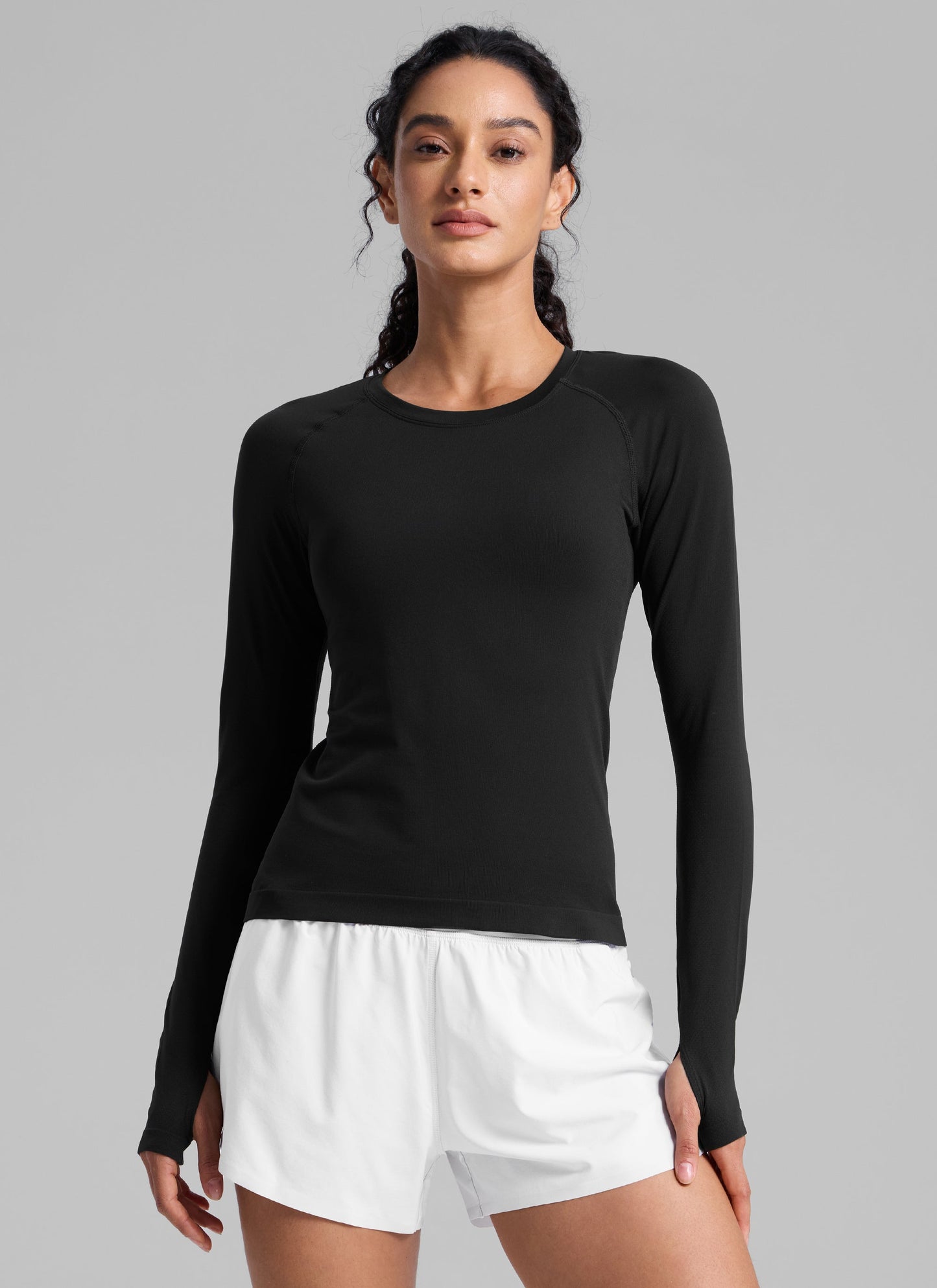 Seamless Thumbhole Long Sleeve