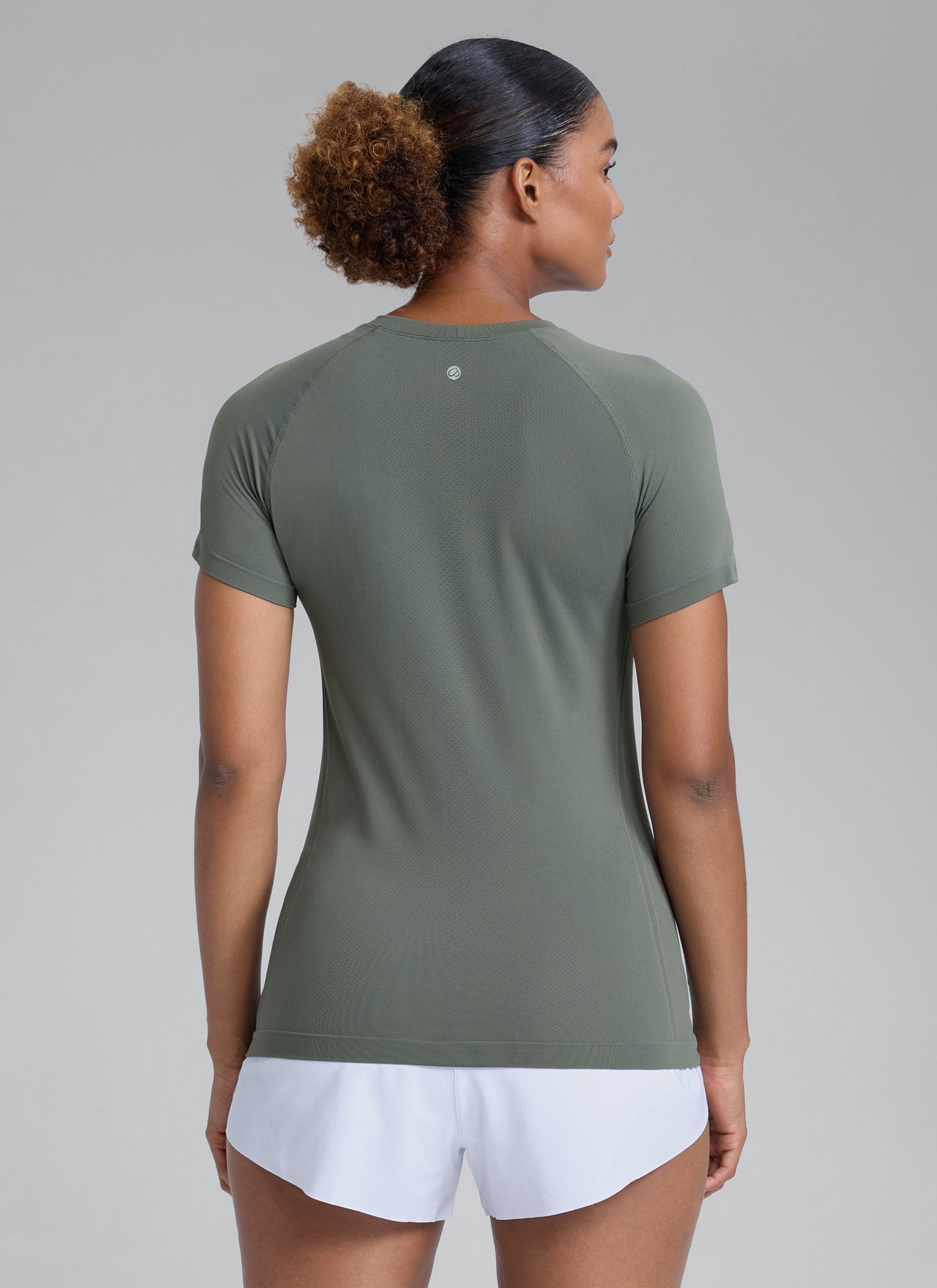 Seamless Hip Length Short Sleeve