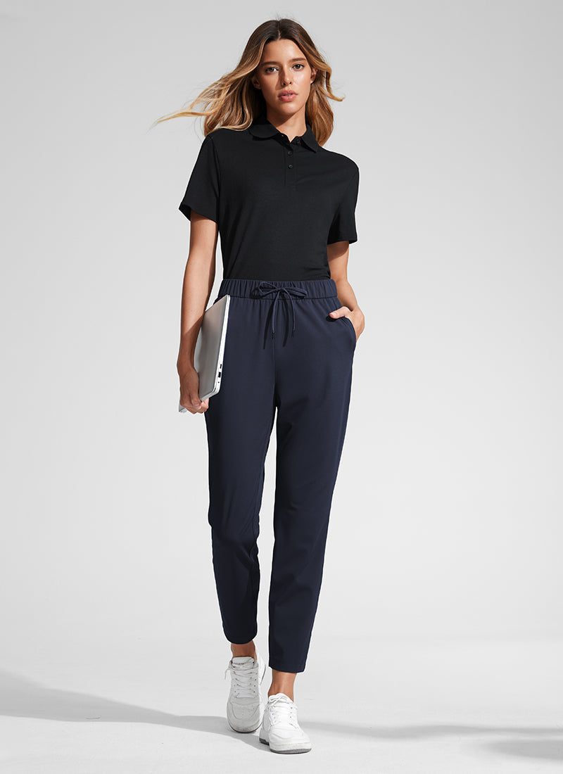 Stretch Drawstring 7/8 Pocket Pant 27''