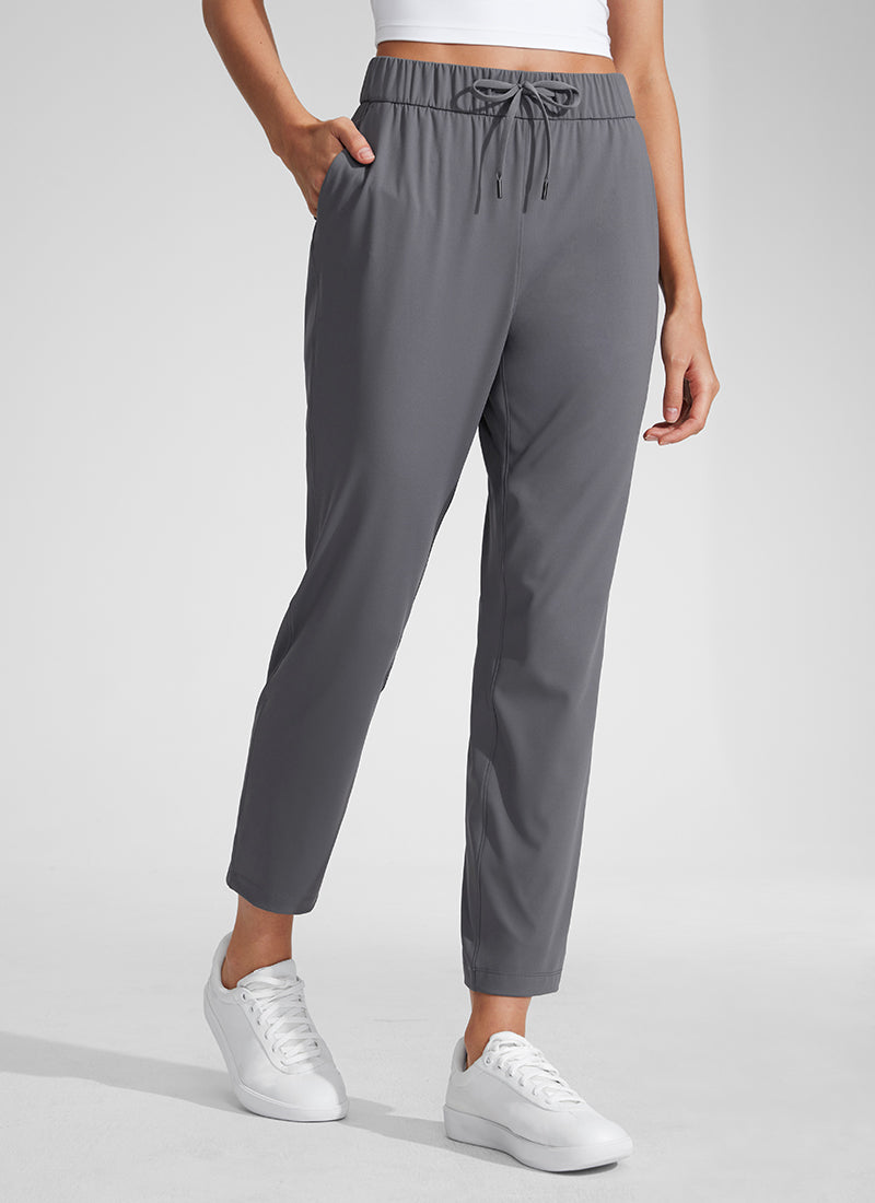 Stretch Drawstring 7/8 Pocket Pant 27''