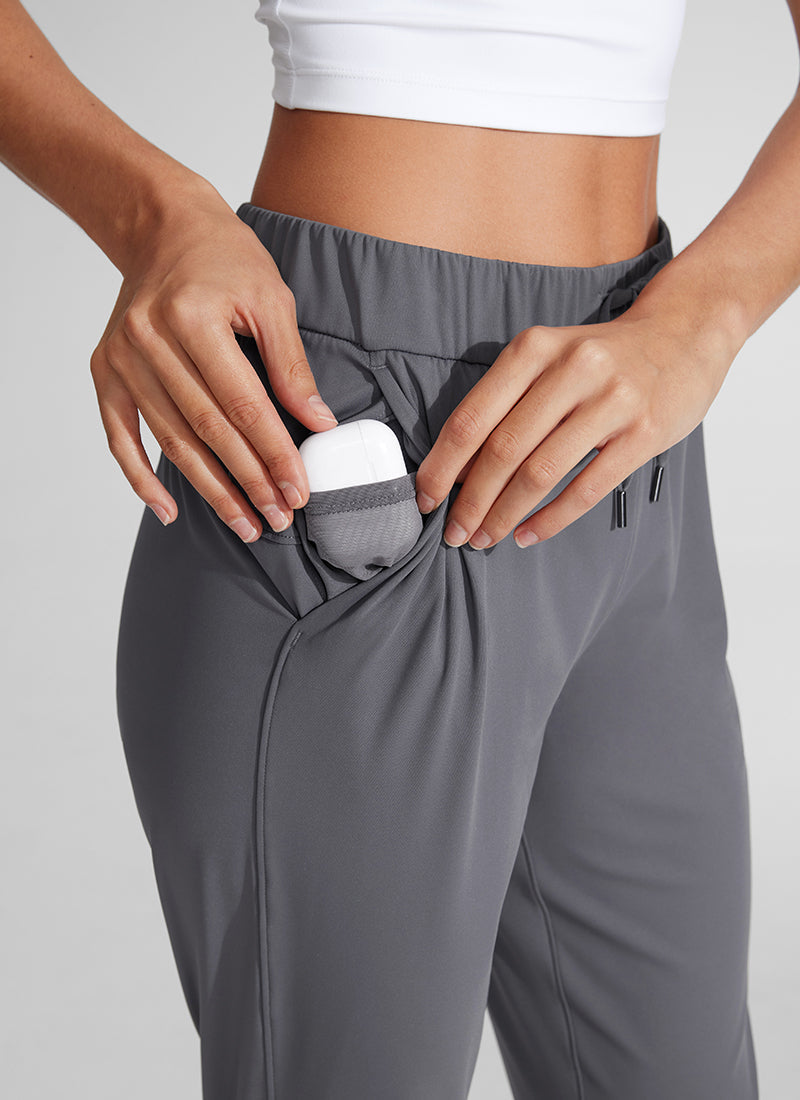 Stretch Drawstring 7/8 Pocket Pant 27''