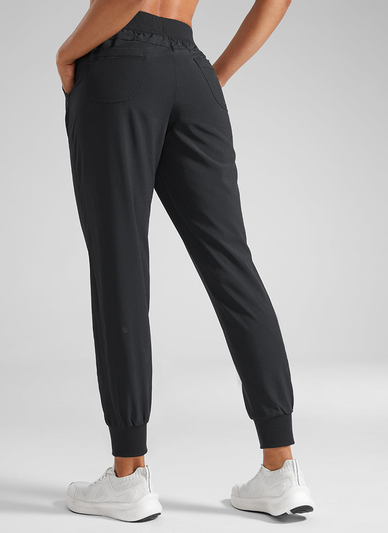 Feathery-Fit Drawstring Pocket Jogger 28''