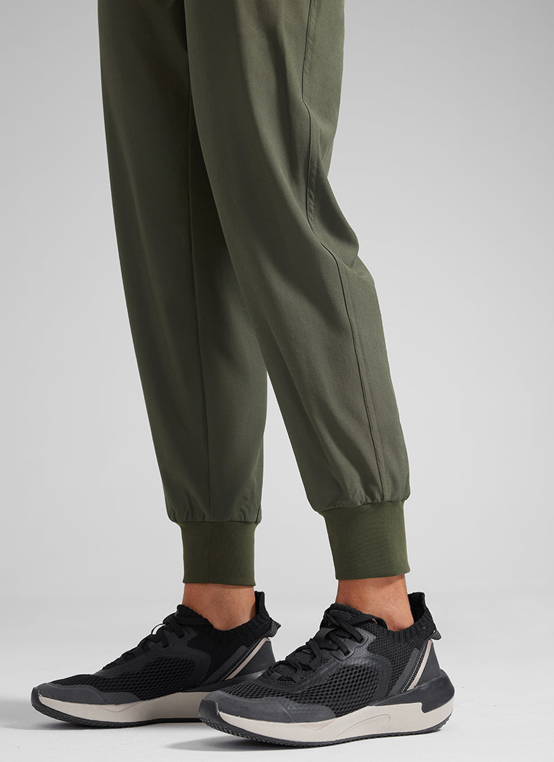 Feathery-Fit Drawstring Pocket Jogger 28''