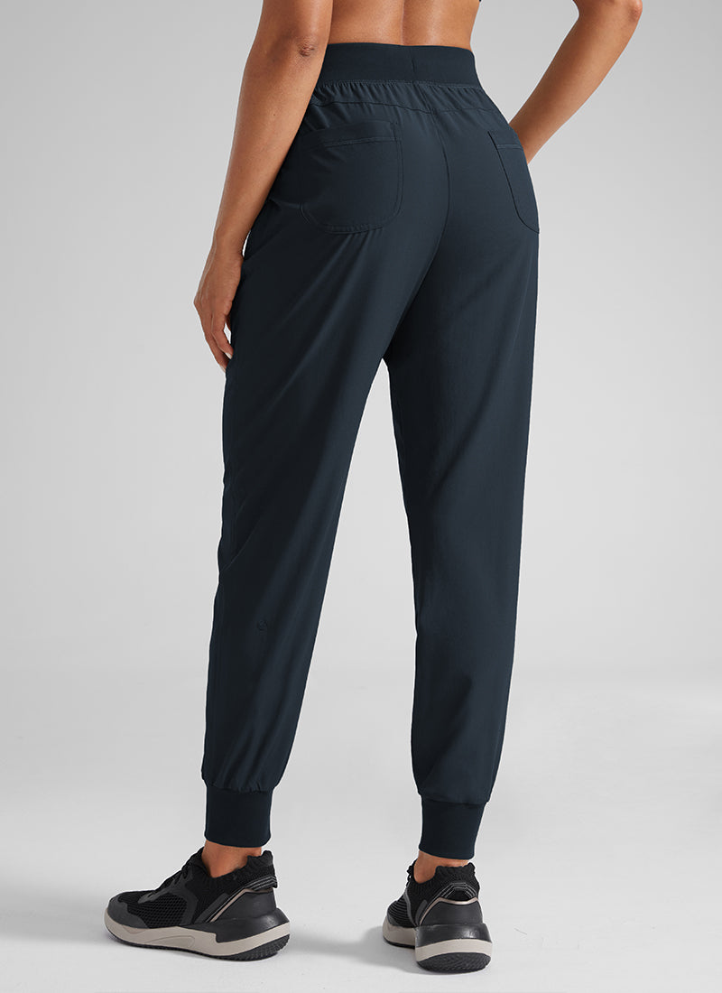 Feathery-Fit Drawstring Pocket Jogger 28''