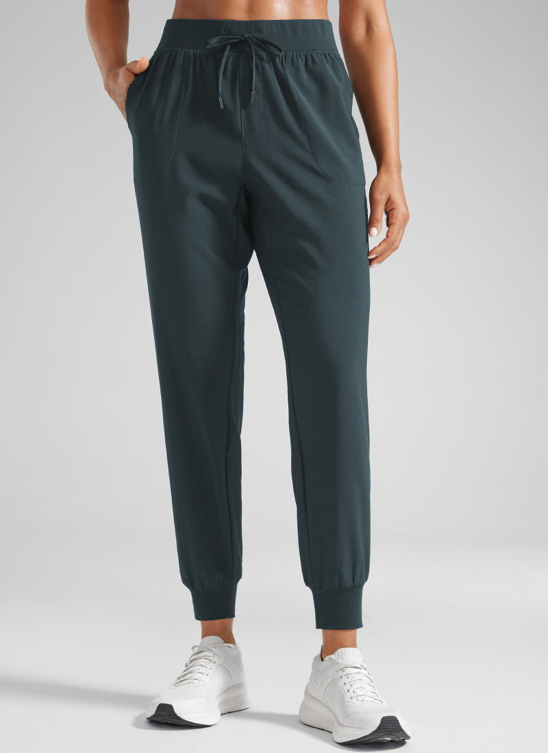 Feathery-Fit Drawstring Pocket Jogger 28''