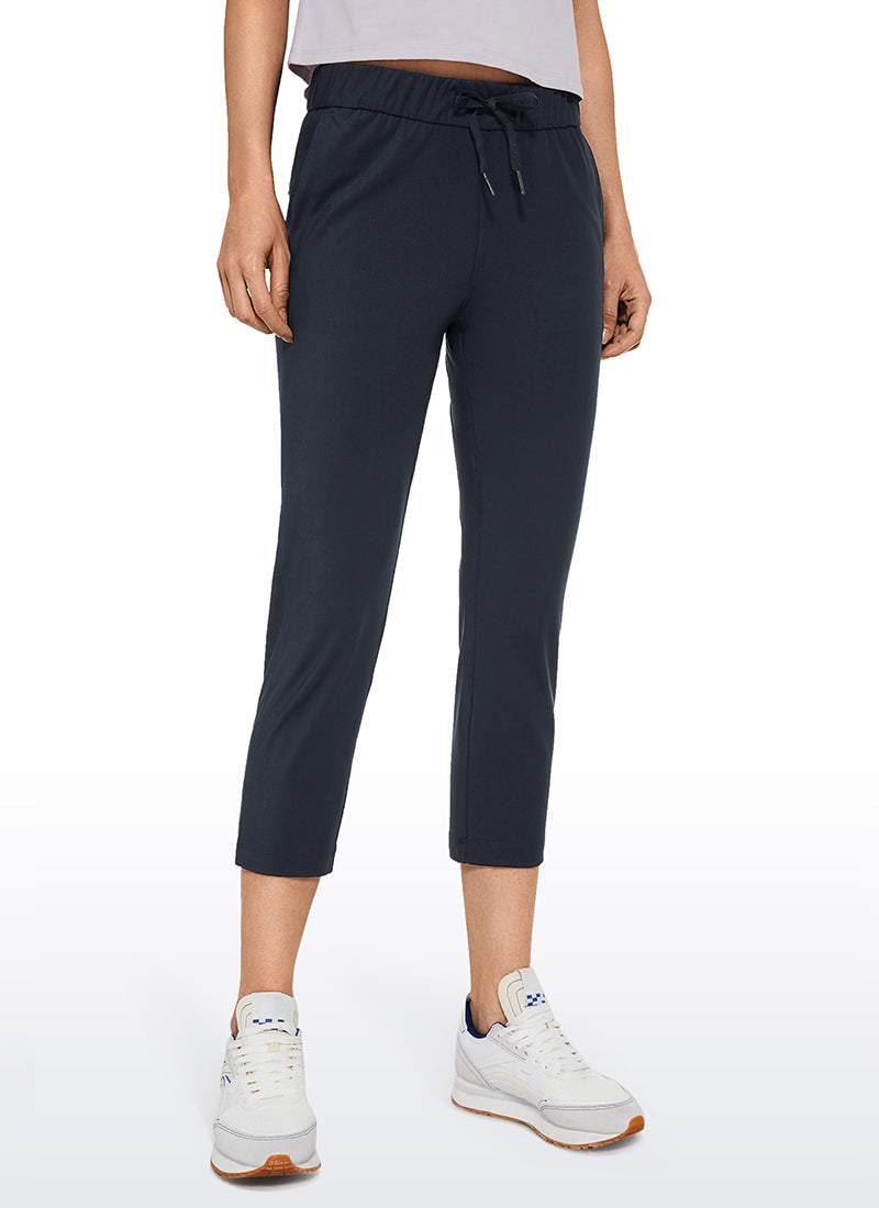 Stretch Cropped Pocket Pant 23''