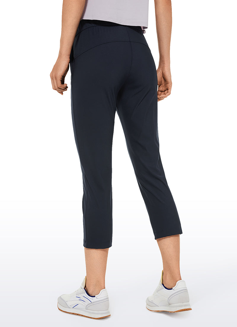 Stretch Cropped Pocket Pant 23''