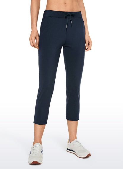 Stretch Cropped Pocket Pant 23''