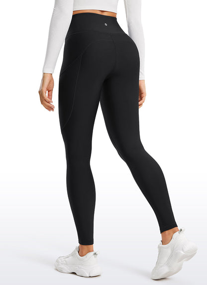 Thermal Fleece Lined Pocket Legging 28''