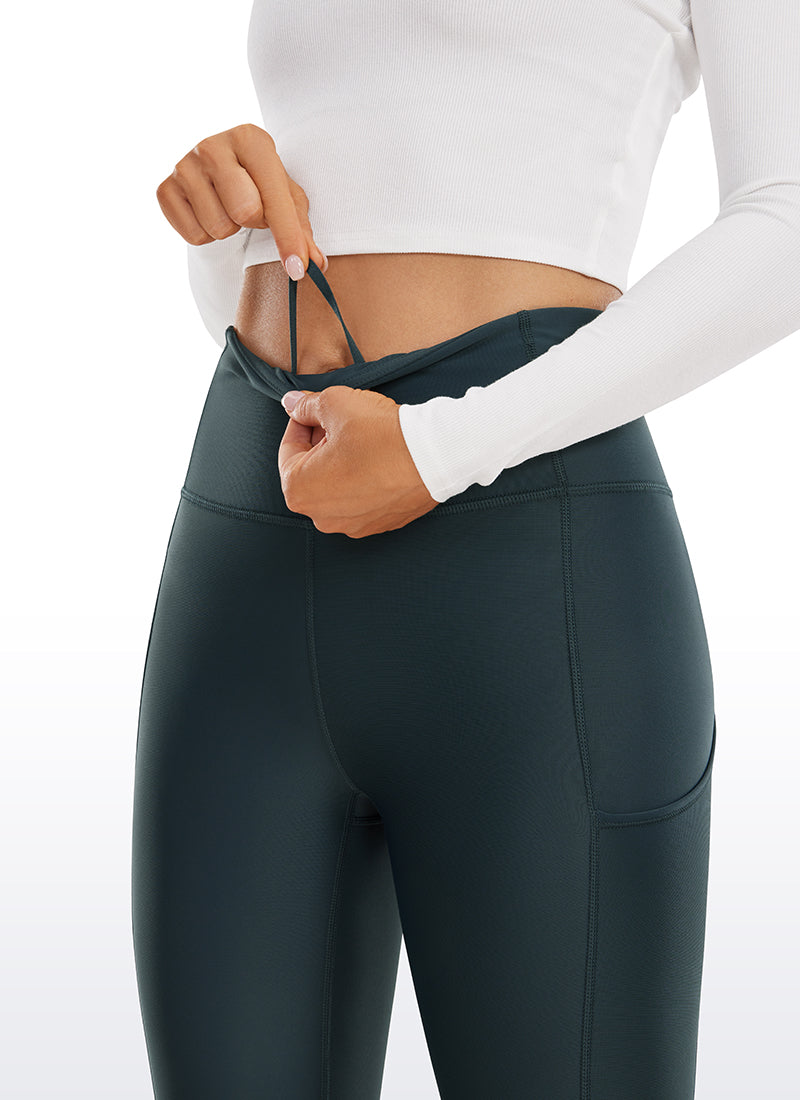 Thermal Fleece Lined Pocket Legging 28''