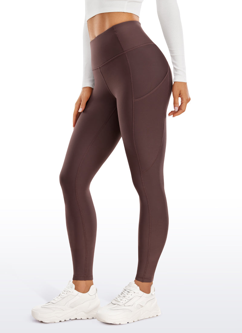Thermal Fleece Lined Pocket Legging 28''