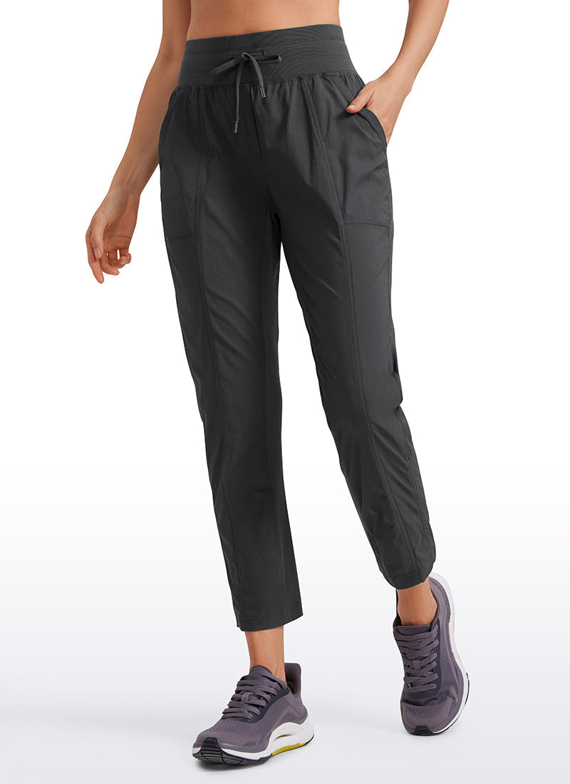 Striped Pants with Pockets 25''- Cinched Leg