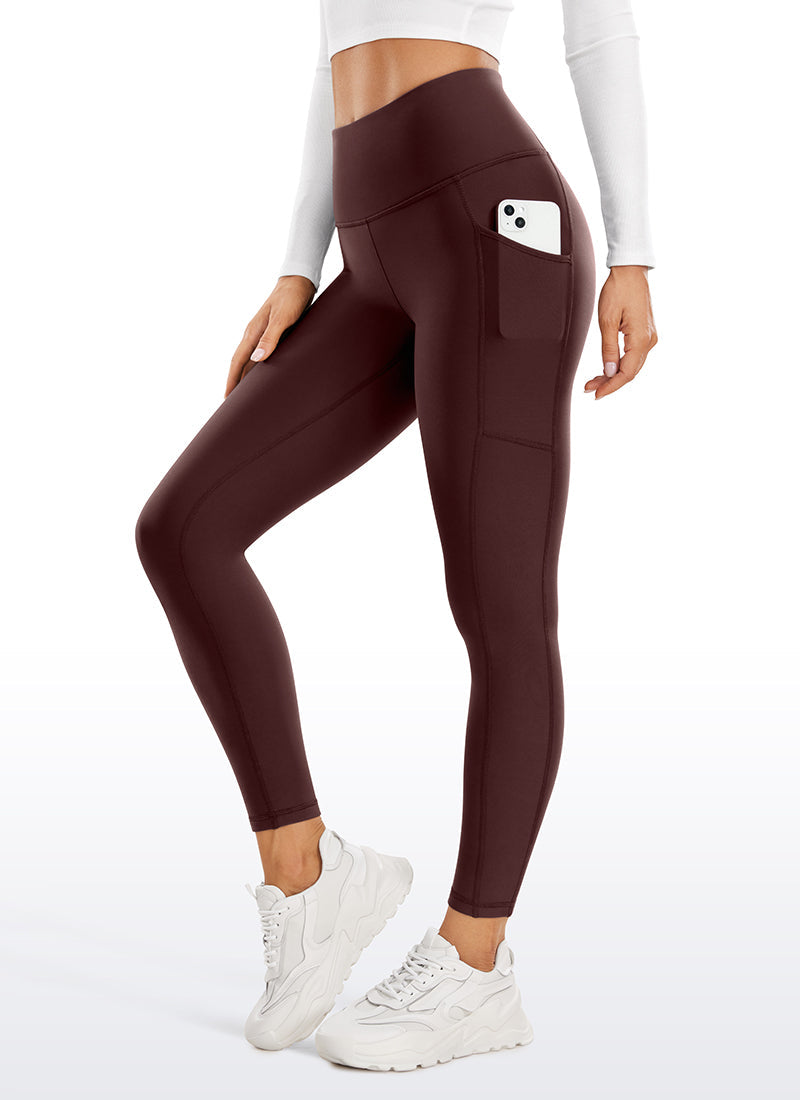 Thermal Fleece Lined Pocket Legging 25''