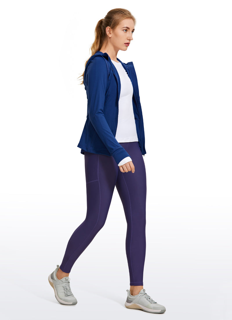 Thermal Fleece Lined Pocket Legging 25''