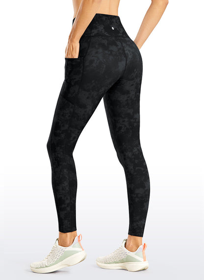 Thermal Fleece Lined Pocket Legging 25''
