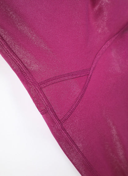 Matte Faux Leather Legging 25''