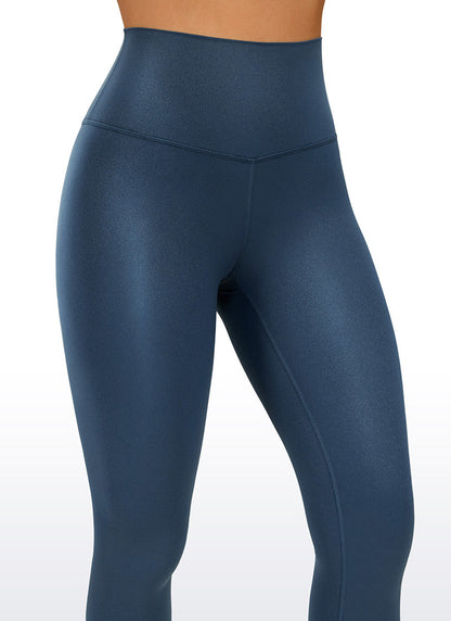 Matte Faux Leather Legging 28''