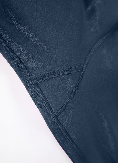 Matte Faux Leather Legging 25''