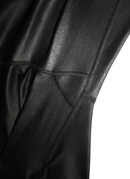 Matte Faux Leather Legging 28''