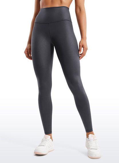 Matte Faux Leather Legging 28''