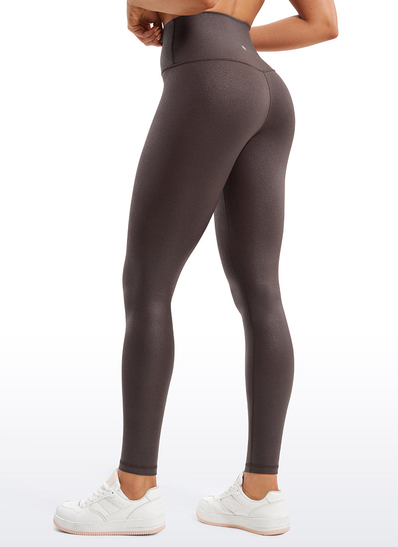 Matte Faux Leather Legging 28''