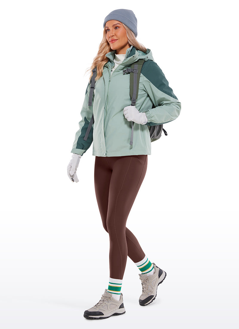 Fleece Lined Soft Pocket Legging 26.5"