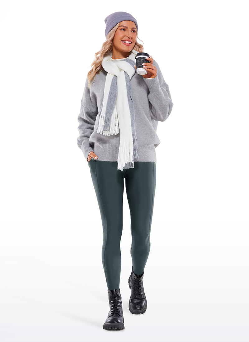 Fleece Lined Soft Pocket Legging 26.5"