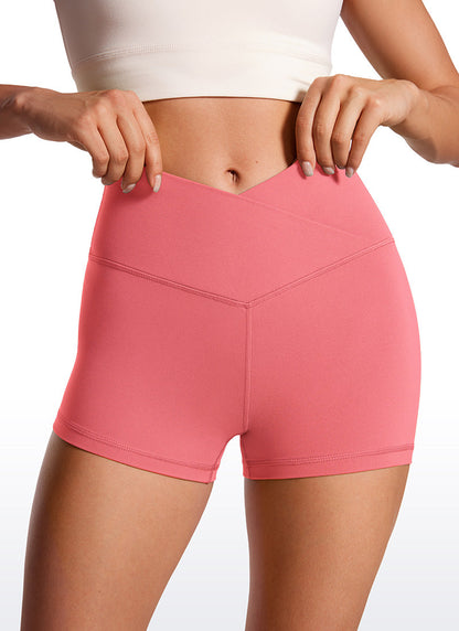 Butterluxe V Cross Waist Short 3"