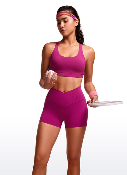 Butterluxe V Cross Waist Short 3"