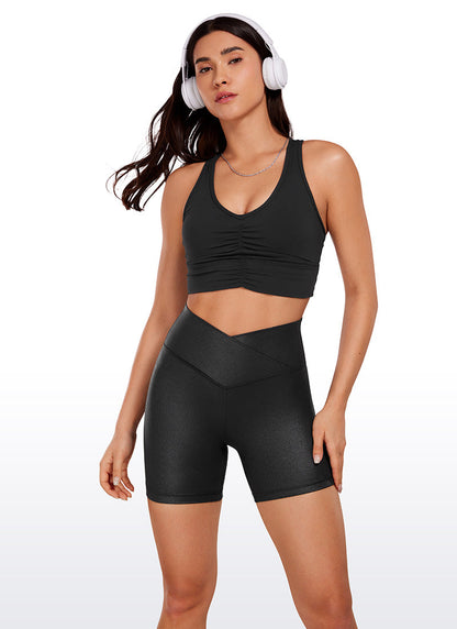 Butterluxe V Cross Waist Short 5"