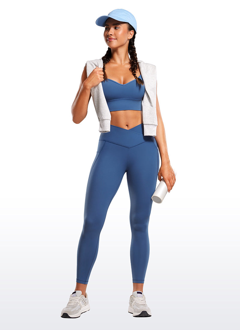 Butterluxe Crossover Pocket Legging 25''