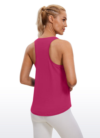 Pima Cotton Hip Length Racerback Tank