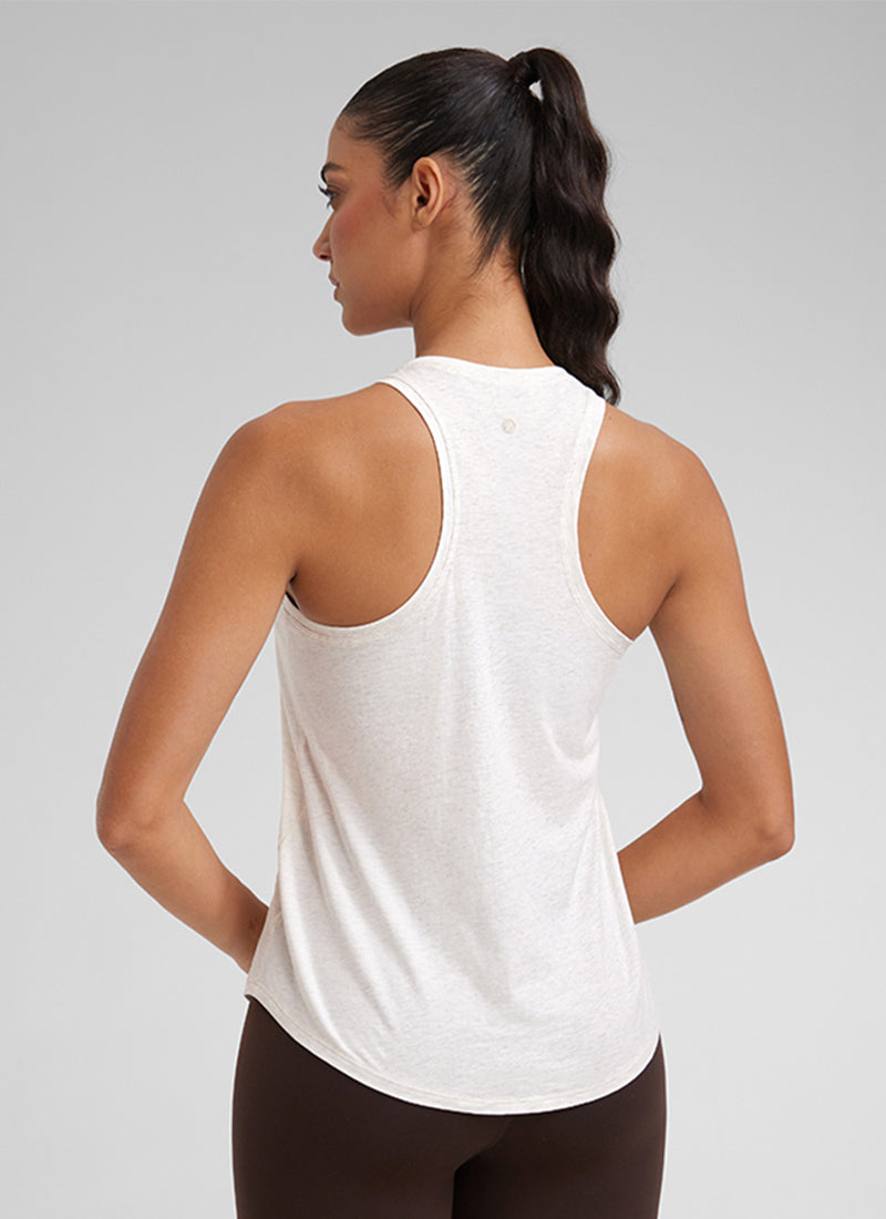 Pima Cotton Hip Length Racerback Tank