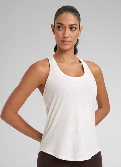 Pima Cotton Hip Length Racerback Tank