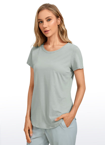 Pima Cotton Short Sleeve